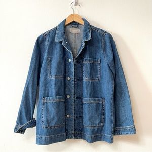 Everlane jean denim chore jacket sz M medium